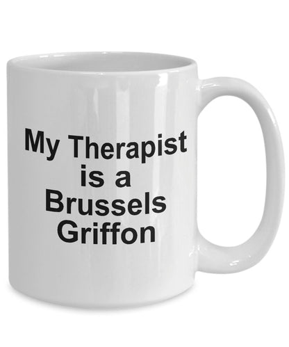 Brussels Griffon Dog Therapist Mug - Mallard Moon Gift Shop