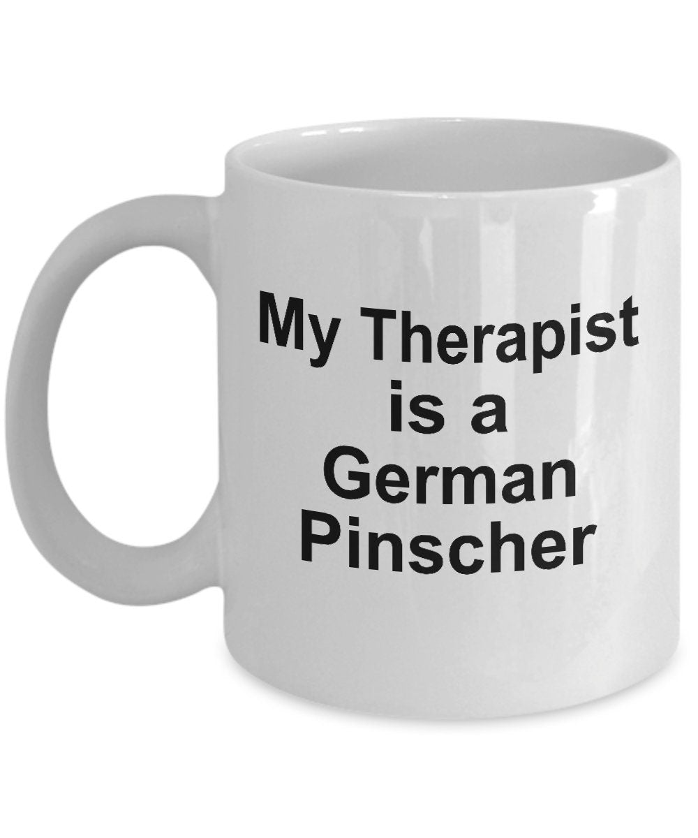 German Pinscher Dog Therapist Mug - Mallard Moon Gift Shop