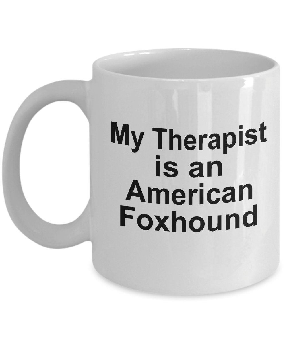 American Foxhound Dog Therapist Mug - Mallard Moon Gift Shop