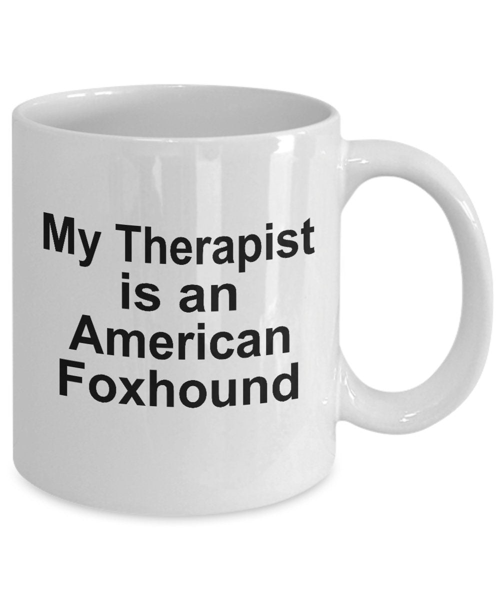 American Foxhound Dog Therapist Mug - Mallard Moon Gift Shop