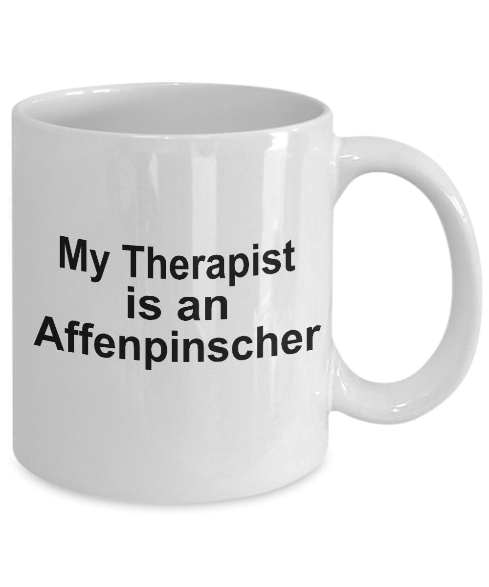 Affenpinscher Dog Therapist Mug - Mallard Moon Gift Shop