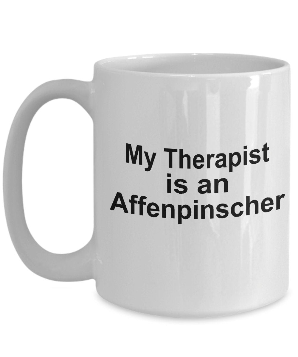 Affenpinscher Dog Therapist Mug - Mallard Moon Gift Shop
