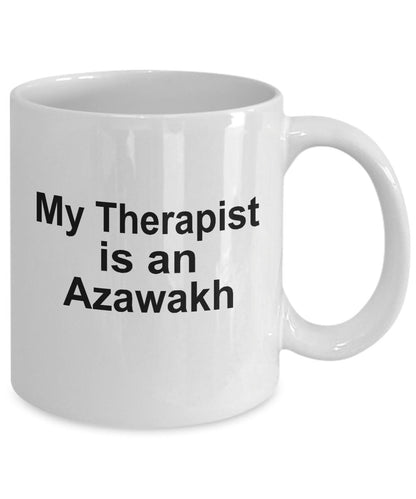 Azawakh Dog Therapist Mug - Mallard Moon Gift Shop