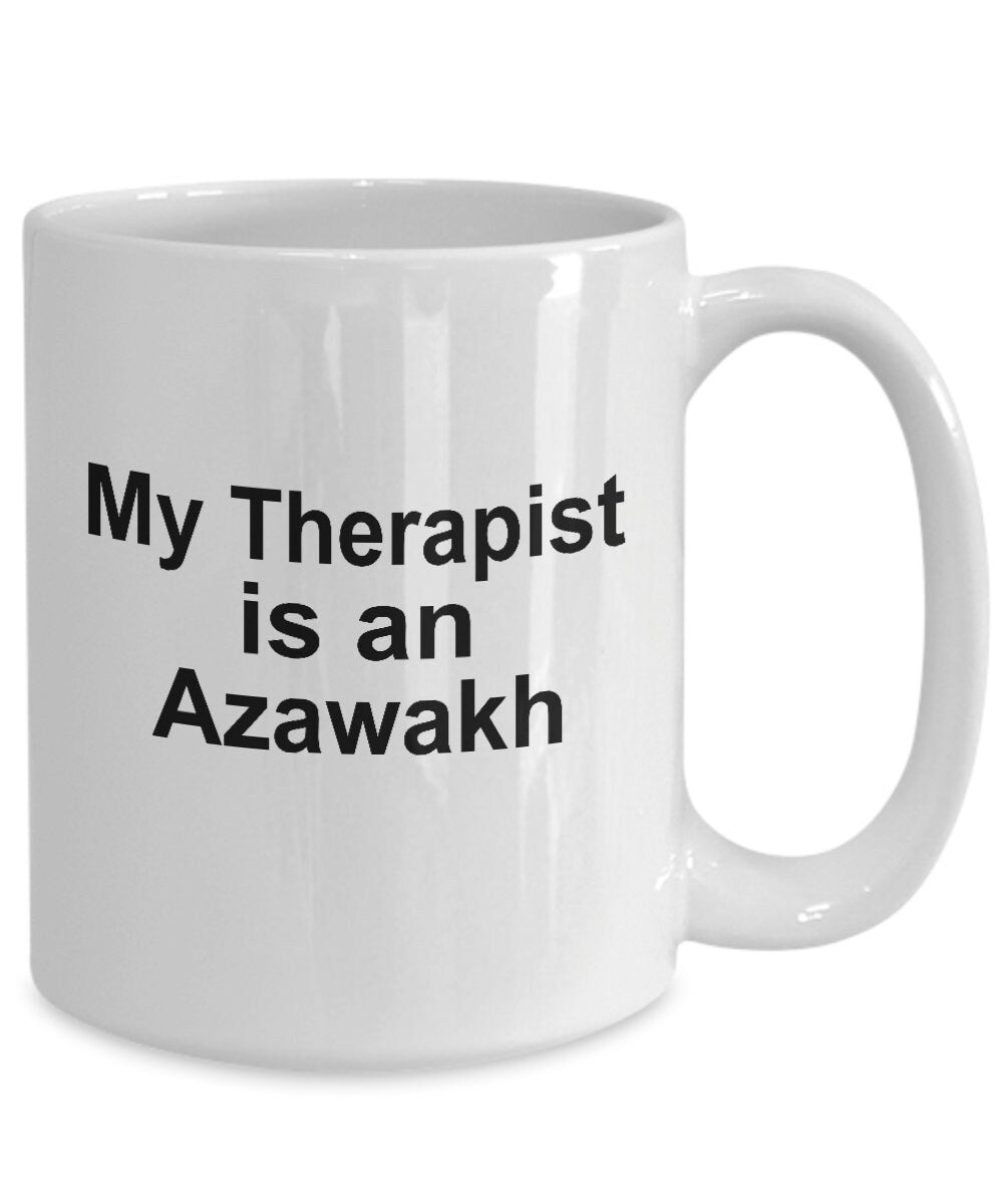 Azawakh Dog Therapist Mug - Mallard Moon Gift Shop