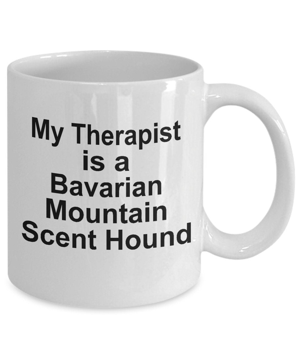 Bavarian Mountain Scent Hound Dog Therapist Mug - Mallard Moon Gift Shop
