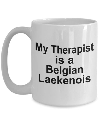Belgian Laekenois Dog Therapist Mug - Mallard Moon Gift Shop