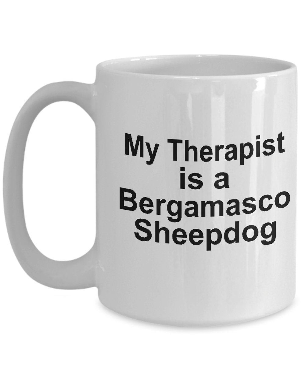 Bergamasco Sheepdog Therapist Mug - Mallard Moon Gift Shop