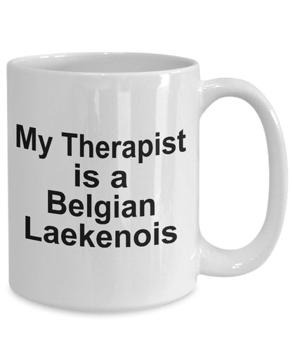 Belgian Laekenois Dog Therapist Mug - Mallard Moon Gift Shop