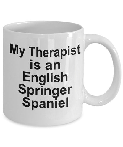 English Springer Spaniel Dog Therapist Mug - Mallard Moon Gift Shop