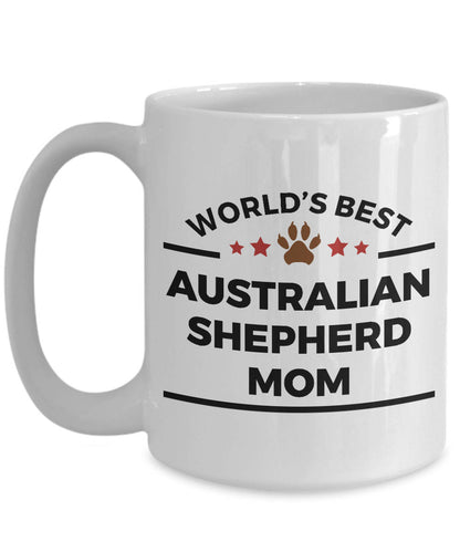 Australian Shepherd Dog Mom Mug - Mallard Moon Gift Shop