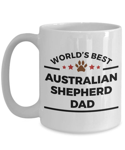 Australian Shepherd Dog Dad Mug - Mallard Moon Gift Shop