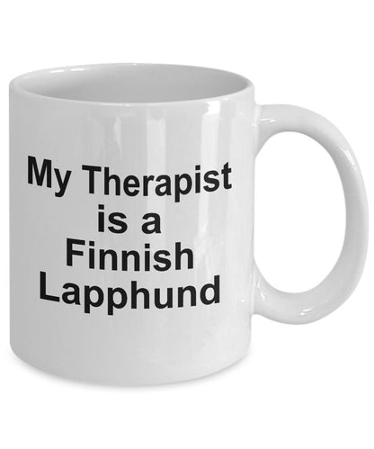 Finnish Lapphund Dog Therapist Mug - Mallard Moon Gift Shop