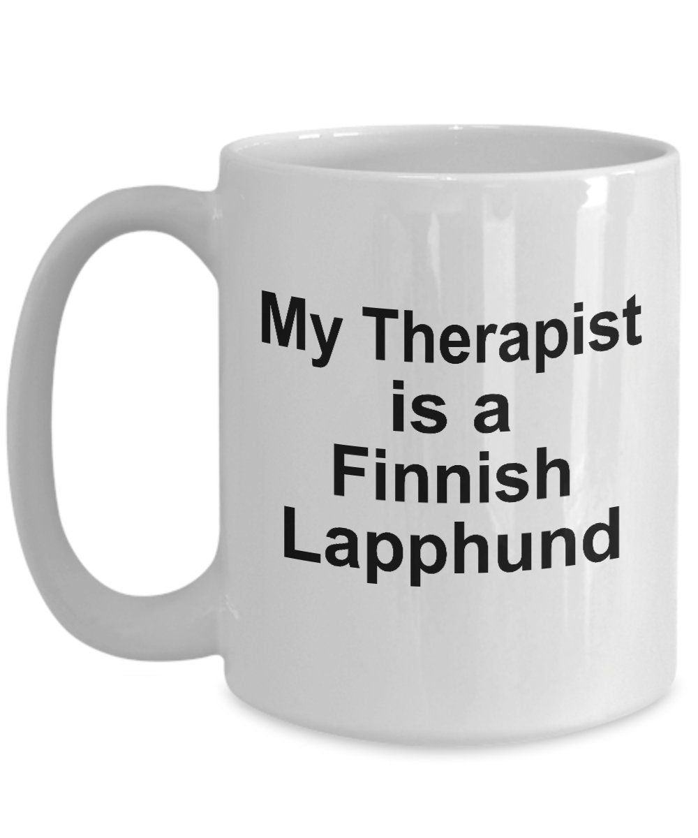 Finnish Lapphund Dog Therapist Mug - Mallard Moon Gift Shop