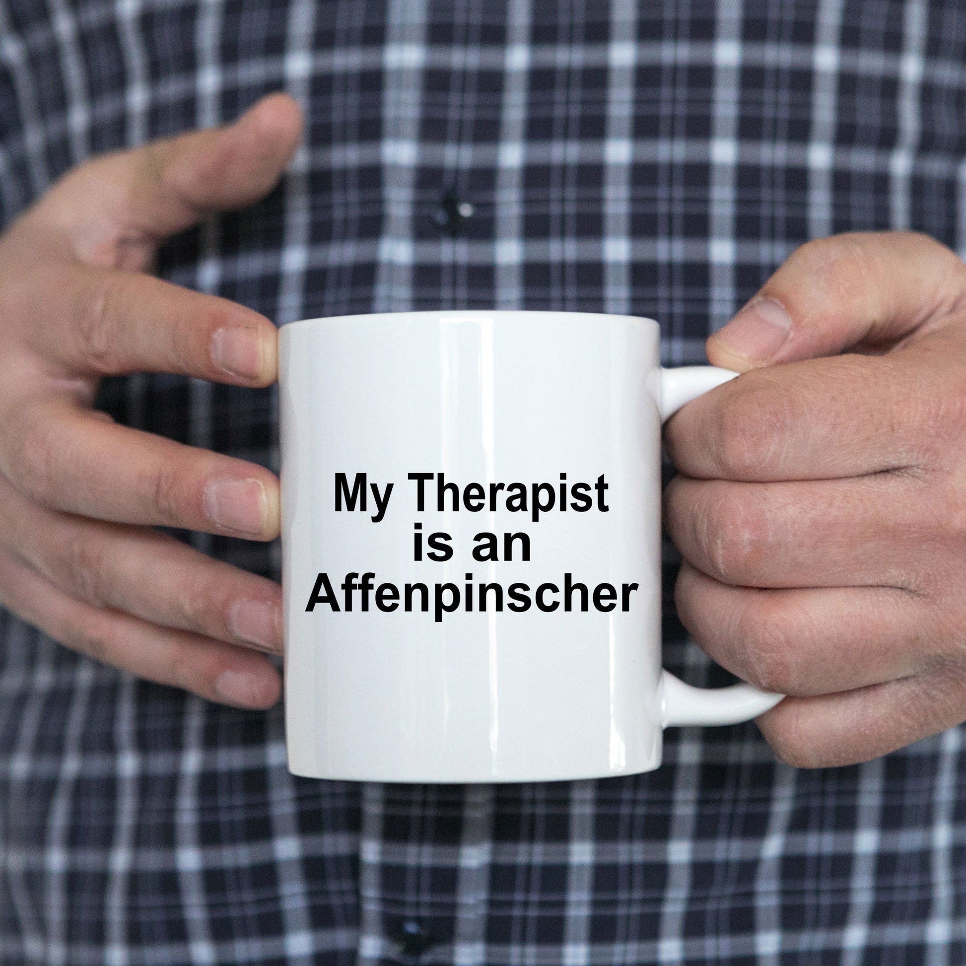 Affenpinscher Dog Therapist Mug - Mallard Moon Gift Shop