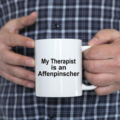 Affenpinscher Dog Therapist Mug - Mallard Moon Gift Shop