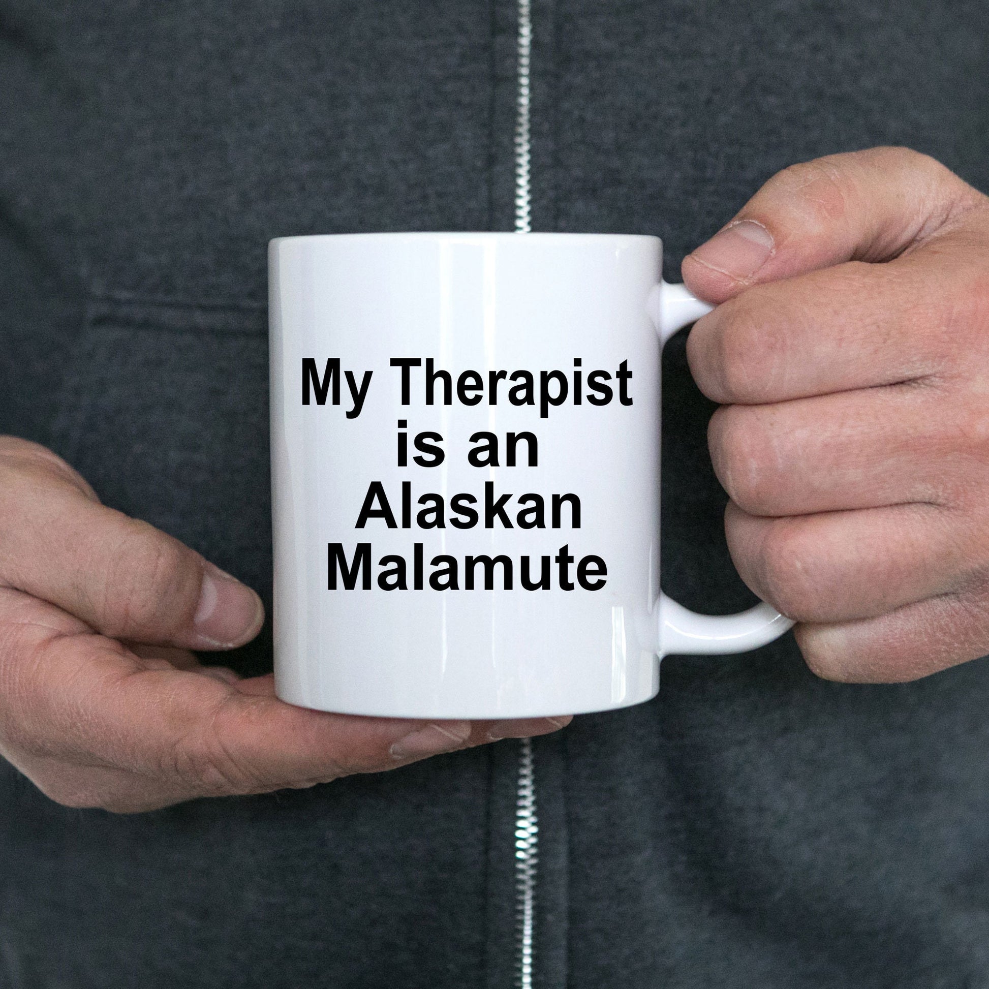 Alaskan Malamute Dog Therapist Mug - Mallard Moon Gift Shop