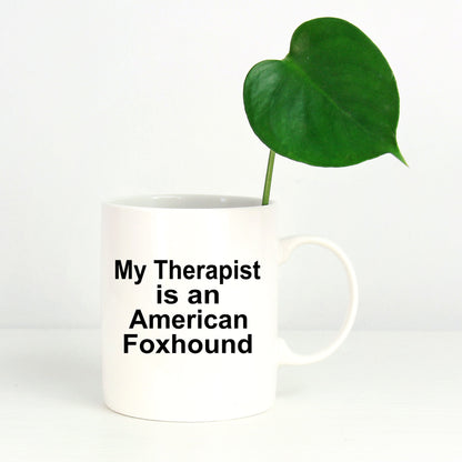 American Foxhound Dog Therapist Mug - Mallard Moon Gift Shop