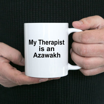 Azawakh Dog Therapist Mug - Mallard Moon Gift Shop