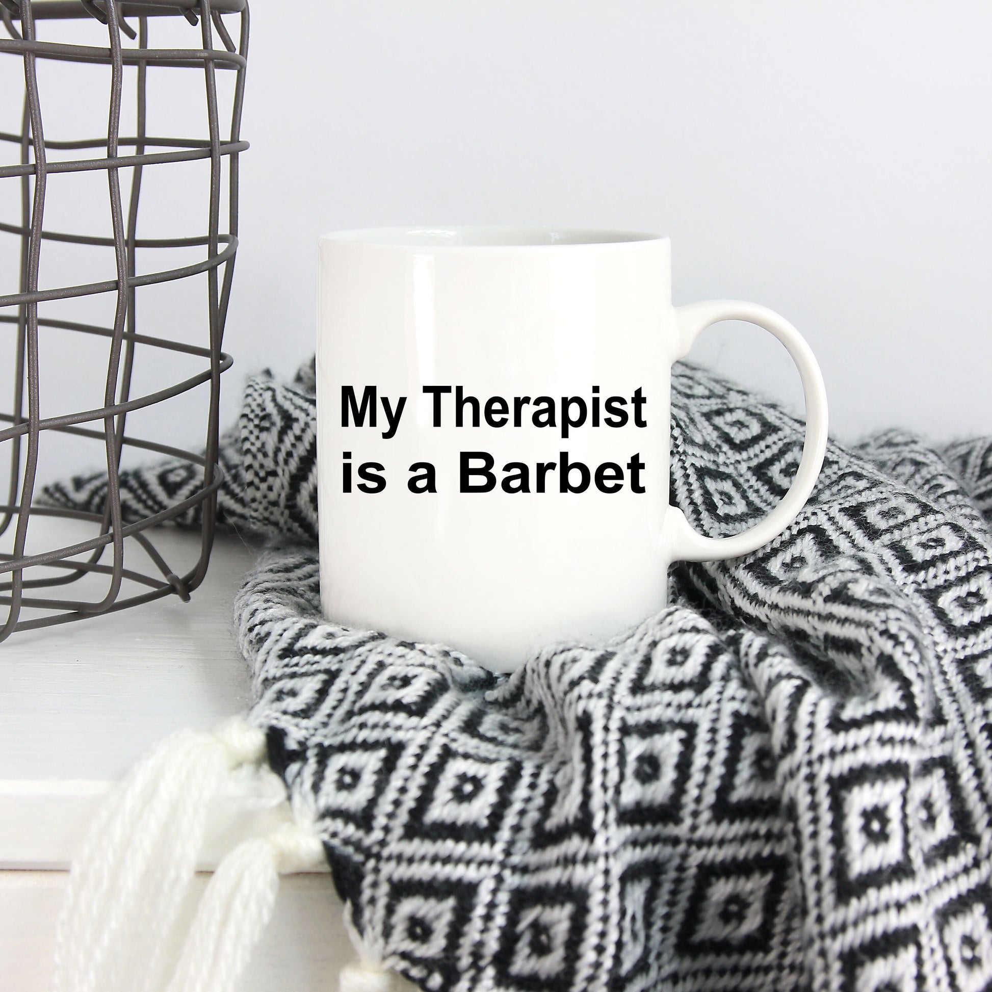 Barbet Dog Therapist Mug - Mallard Moon Gift Shop