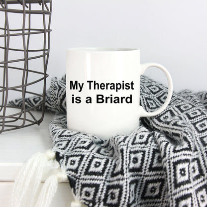 Briard Dog Therapist Mug - Mallard Moon Gift Shop