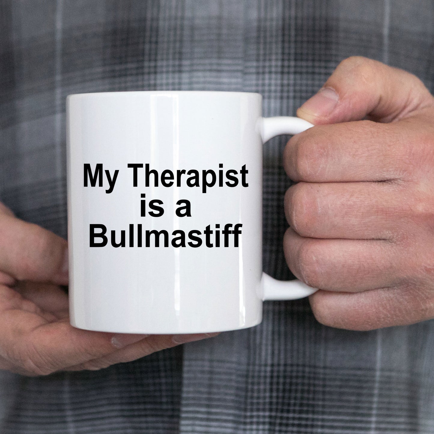 Bullmastiff Dog Therapist Mug - Mallard Moon Gift Shop