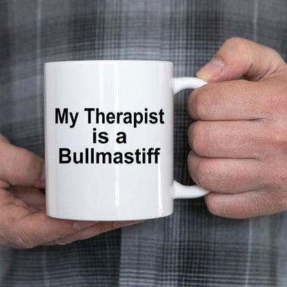 Bullmastiff Dog Therapist Mug - Mallard Moon Gift Shop