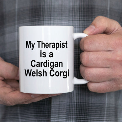 Cardigan Welsh Corgi Dog Therapist Mug - Mallard Moon Gift Shop