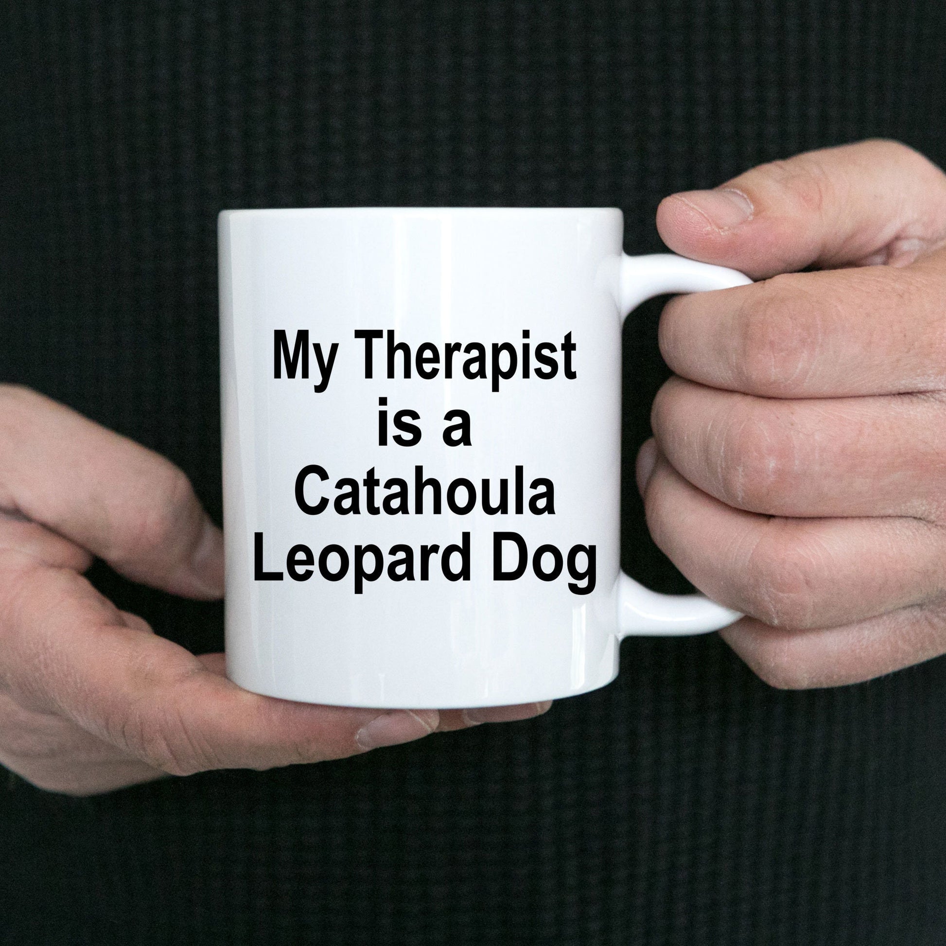 Catahoula Leopard Dog Therapist Mug - Mallard Moon Gift Shop