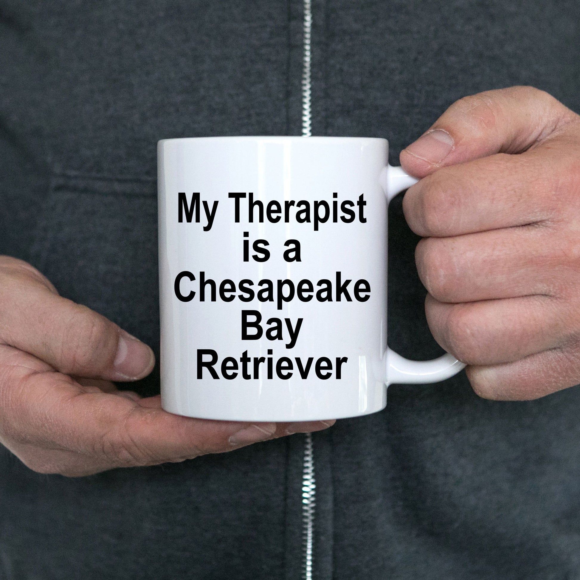 Chesapeake Bay Retriever Dog Therapist Mug - Mallard Moon Gift Shop