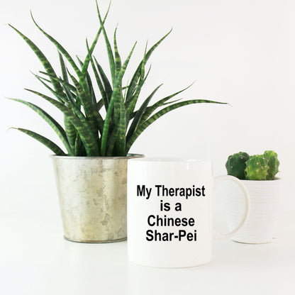 Chinese Shar-Pei Dog Therapist Mug - Mallard Moon Gift Shop