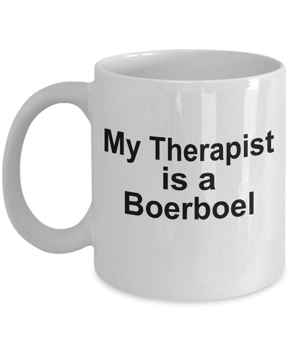 Boerboel Dog Therapist Mug - Mallard Moon Gift Shop