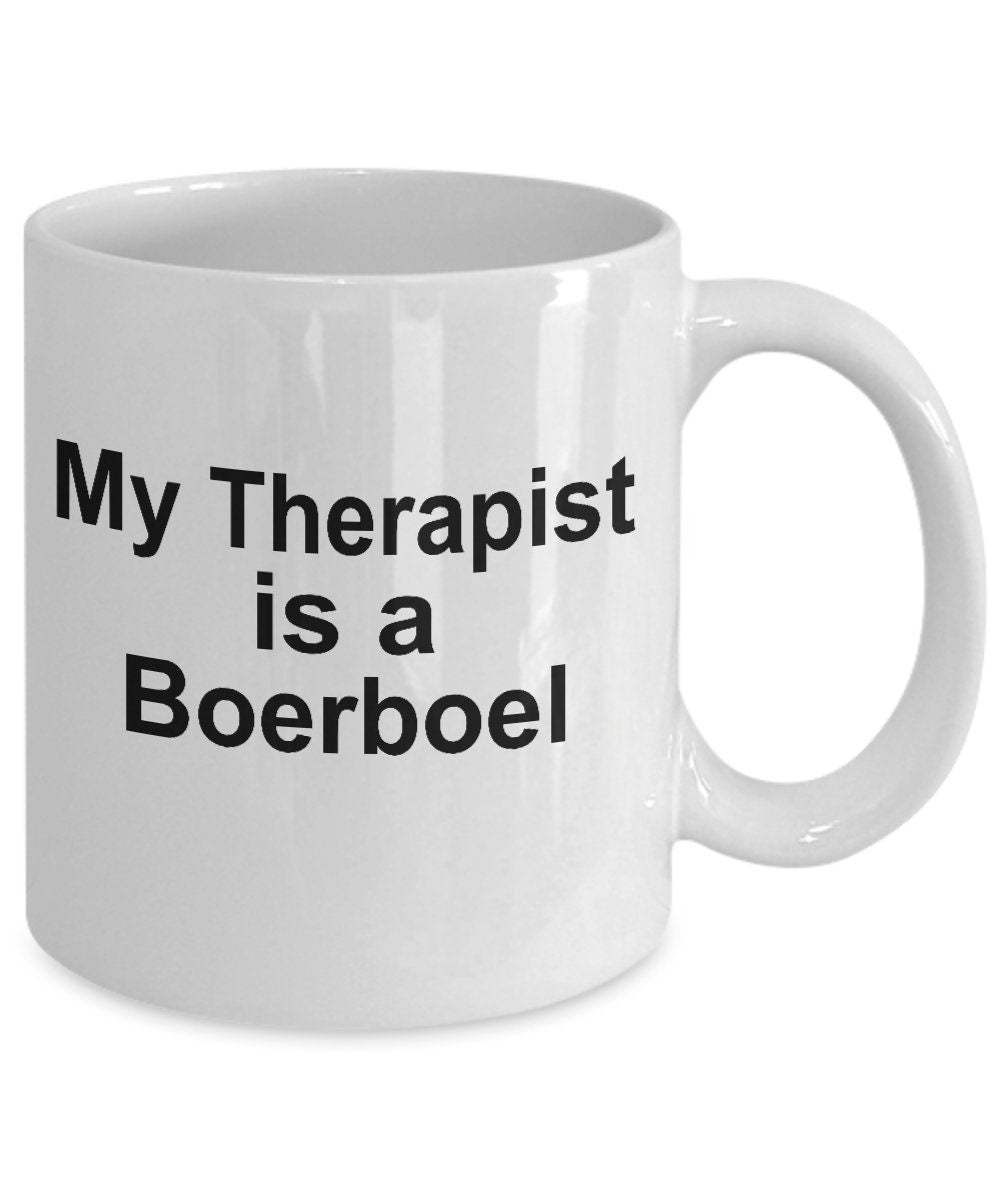 Boerboel Dog Therapist Mug - Mallard Moon Gift Shop