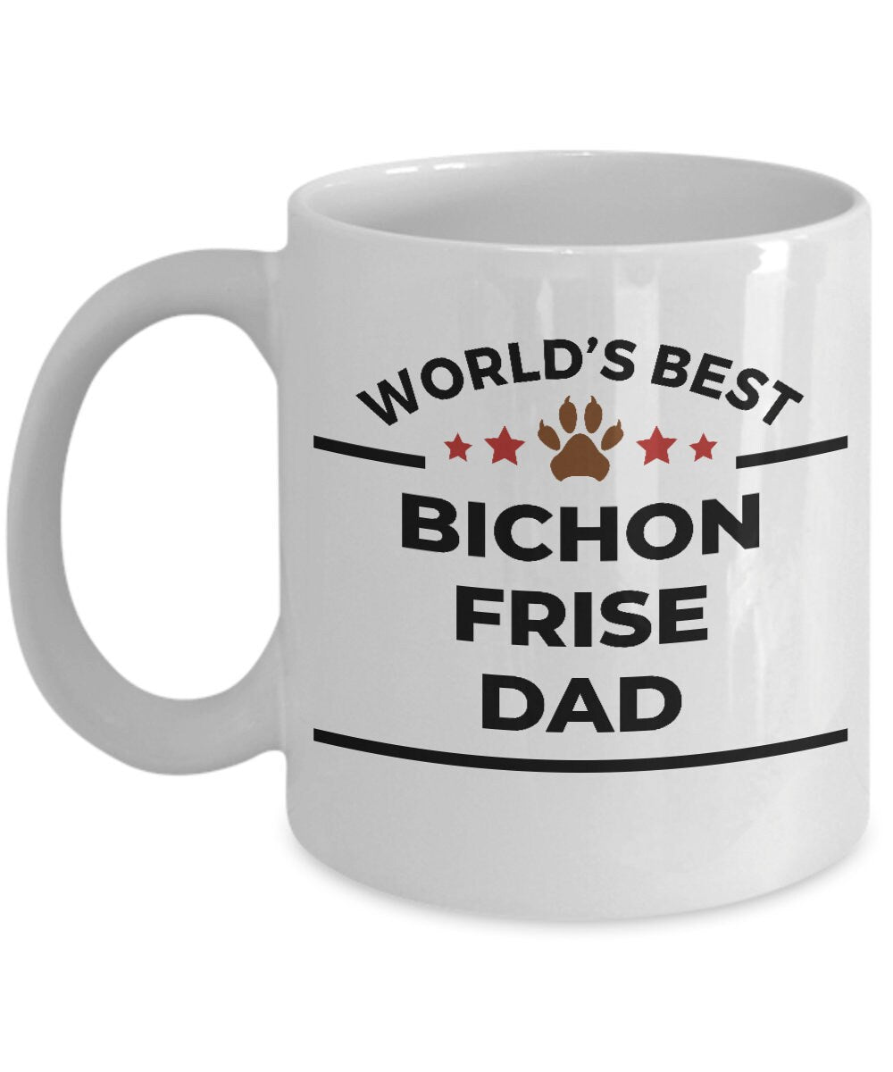 Bichon Frise Dog Dad Mug - Mallard Moon Gift Shop