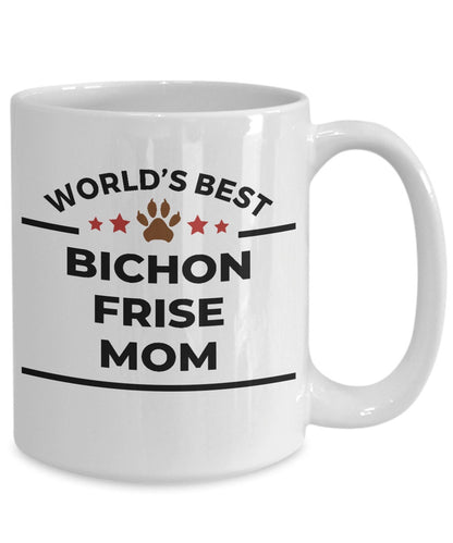 Bichon Frise Dog Mom Coffee Mug - Mallard Moon Gift Shop