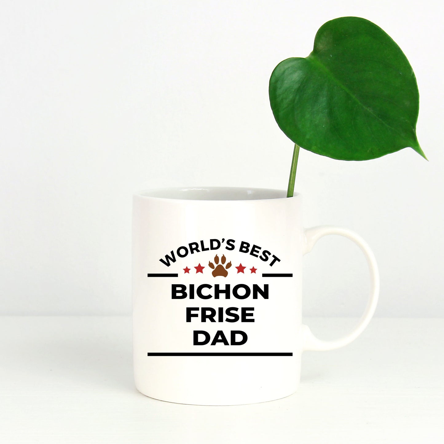 Bichon Frise Dog Dad Mug - Mallard Moon Gift Shop