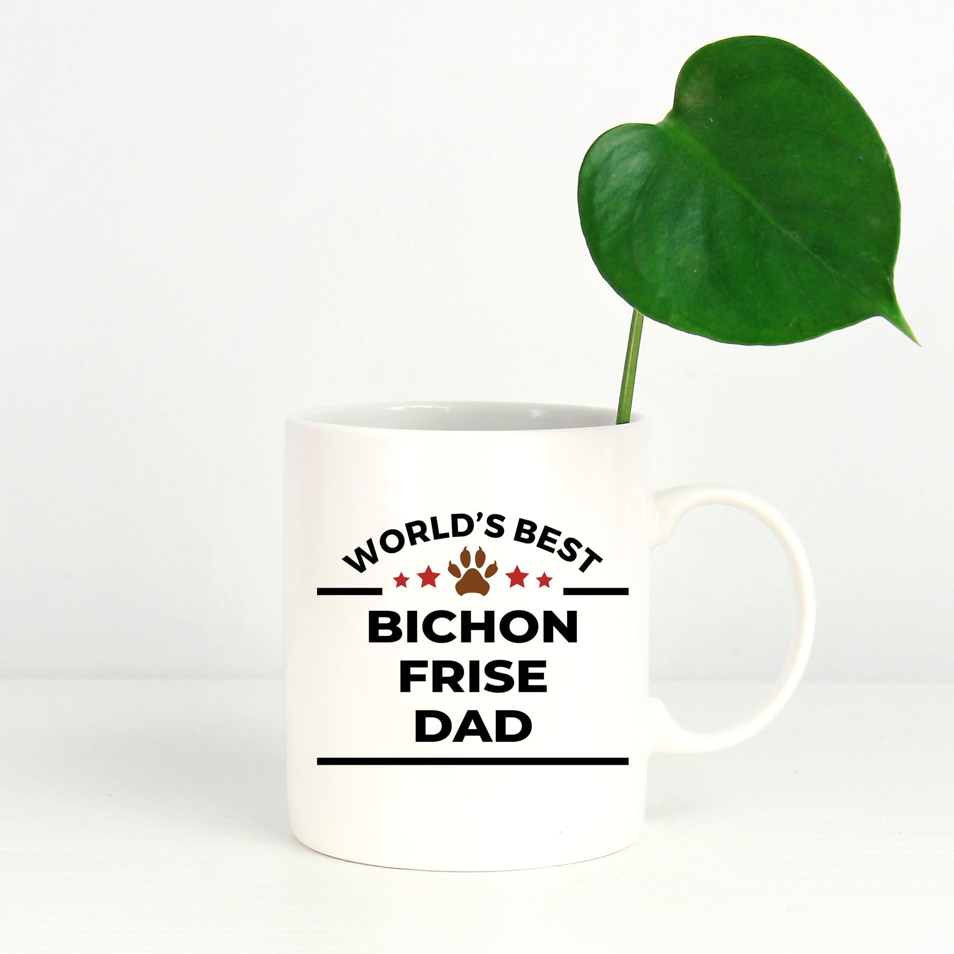 Bichon Frise Dog Dad Mug - Mallard Moon Gift Shop