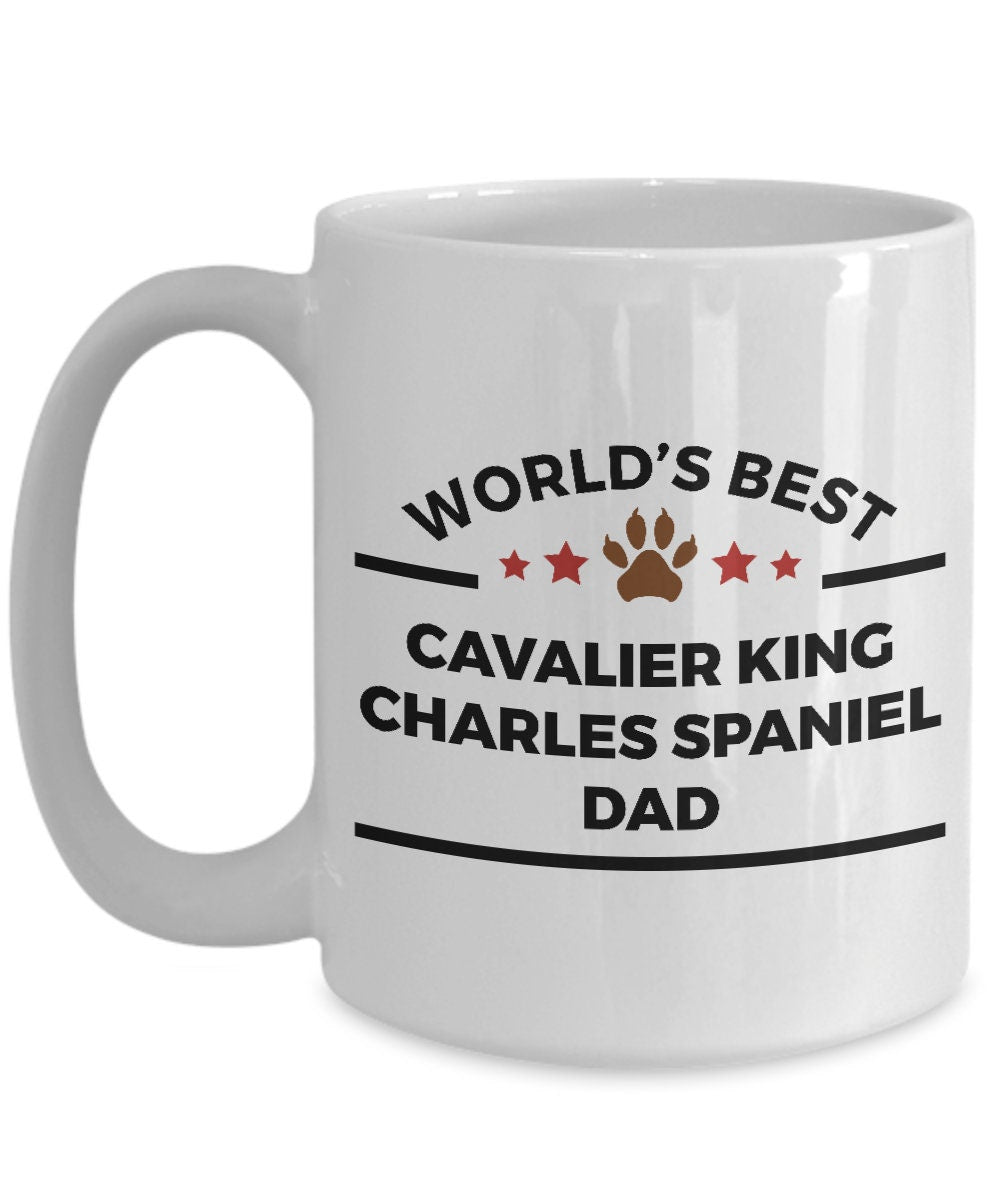 Cavalier King Charles Spaniel Dog Dad Mug - Mallard Moon Gift Shop