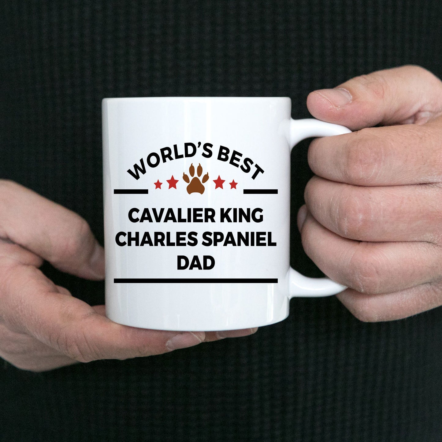 Cavalier King Charles Spaniel Dog Dad Mug - Mallard Moon Gift Shop