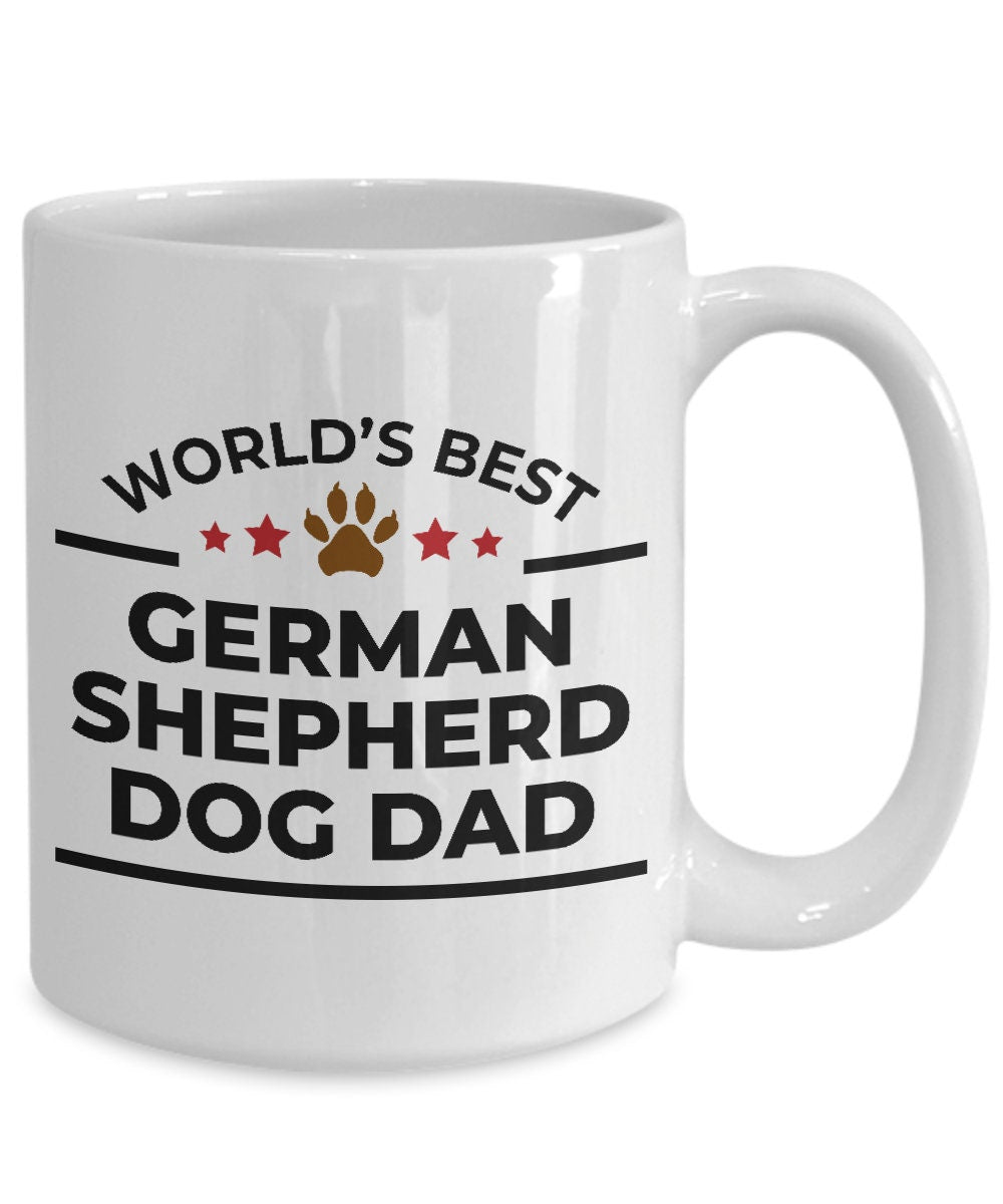 German Shepherd Dog Dad Mug - Mallard Moon Gift Shop