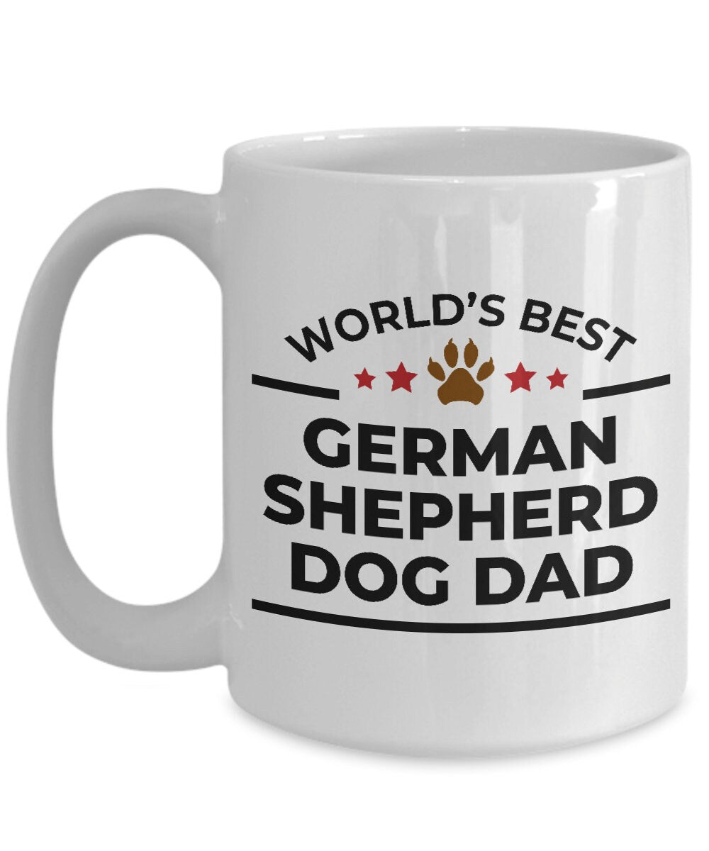 German Shepherd Dog Dad Mug - Mallard Moon Gift Shop