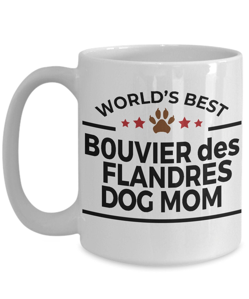 Bouvier des Flandres Dog Mom Mug - Mallard Moon Gift Shop