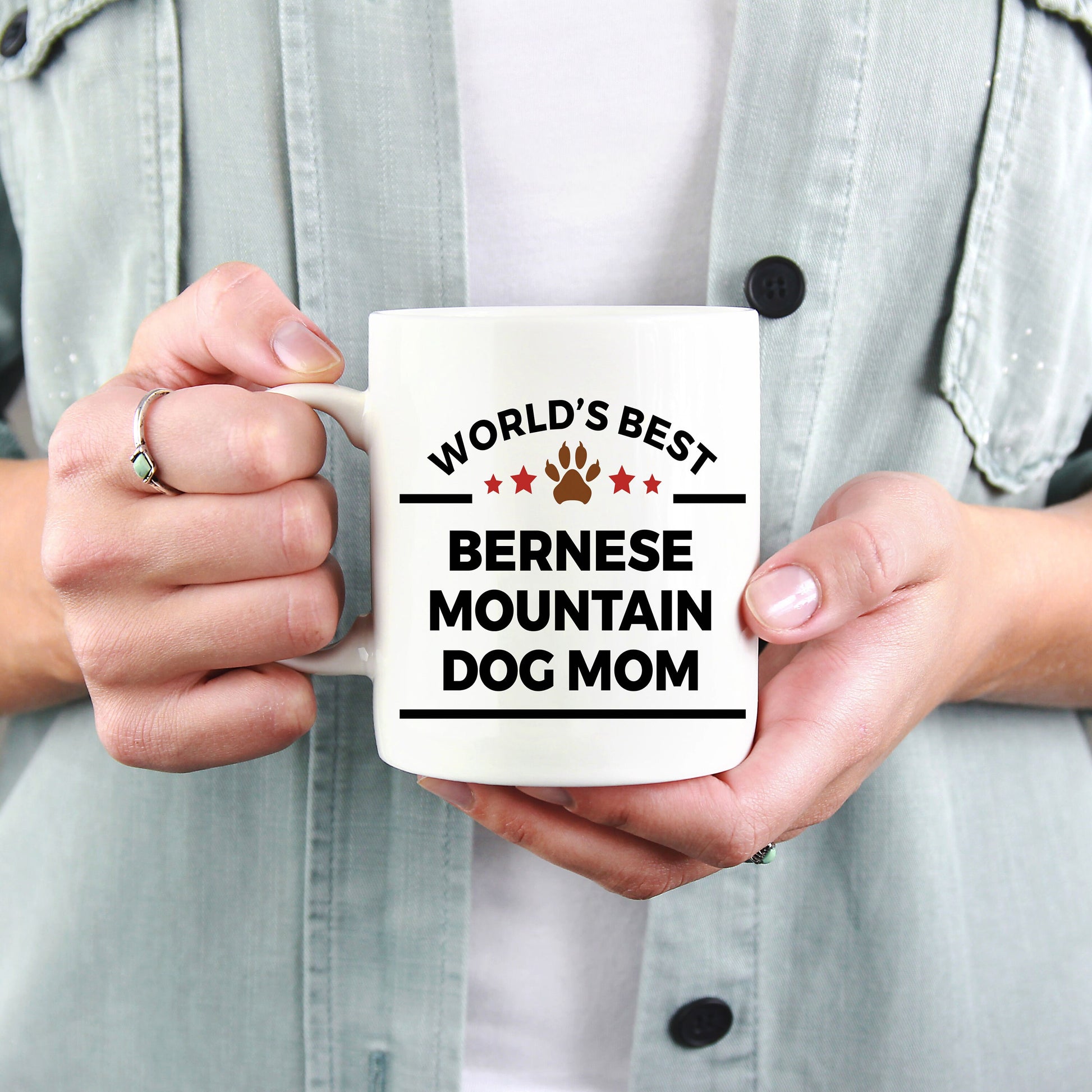 Bernese Mountain Dog Mom Mug - Mallard Moon Gift Shop