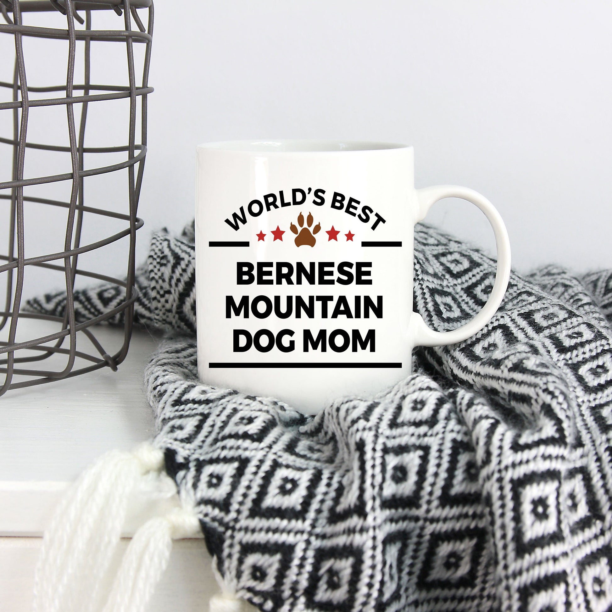 Bernese Mountain Dog Mom Mug - Mallard Moon Gift Shop