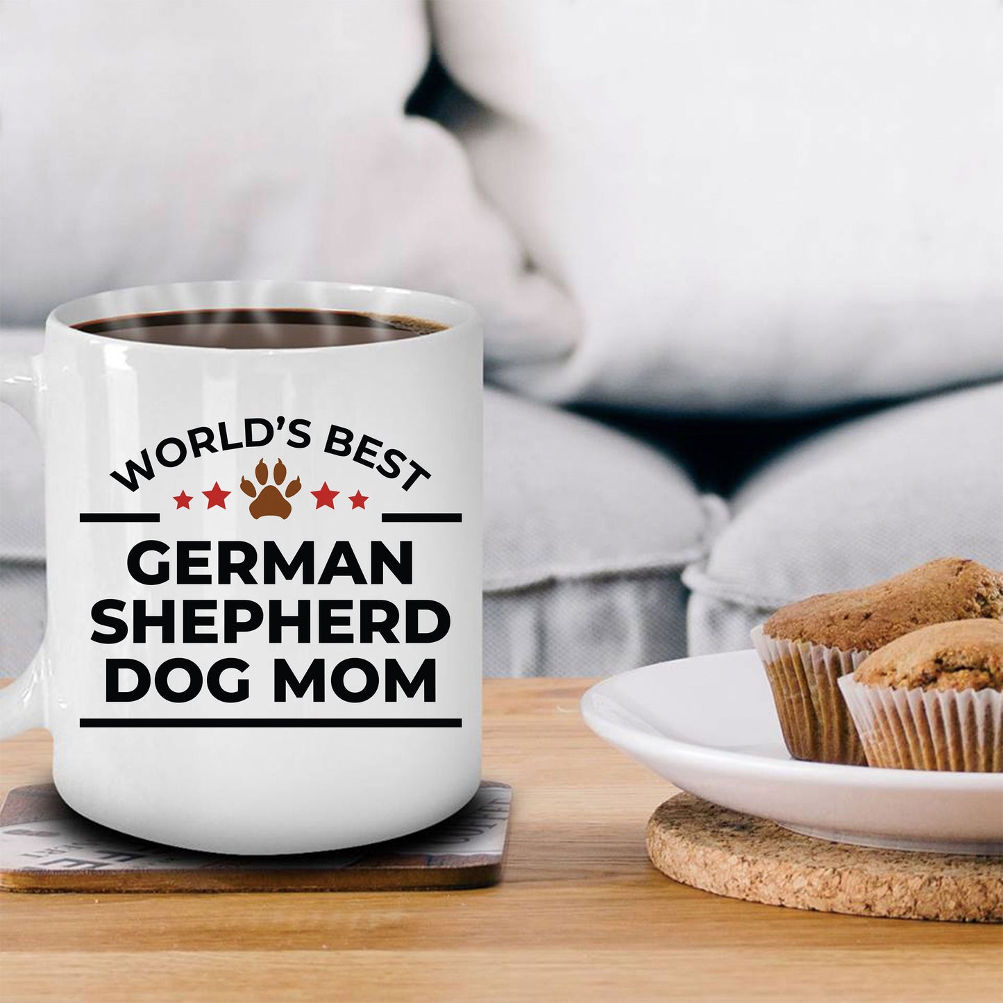 German Shepherd Dog Mom Mug - Mallard Moon Gift Shop