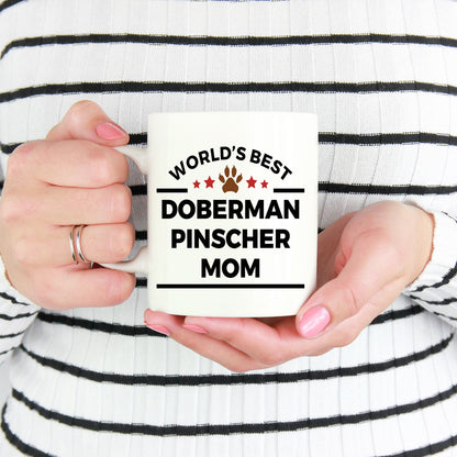 Doberman Pinscher Dog Mom Custom Ceramic Coffee Mug personalized - Mallard Moon Gift Shop