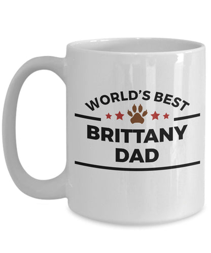 Brittany Spaniel Dog Dad Mug - Mallard Moon Gift Shop