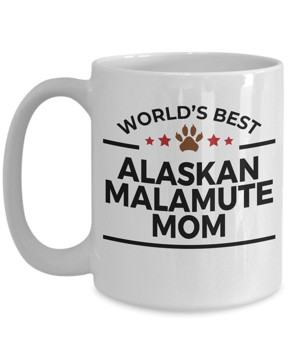 Alaskan Malamute Dog Mom Mug - Mallard Moon Gift Shop