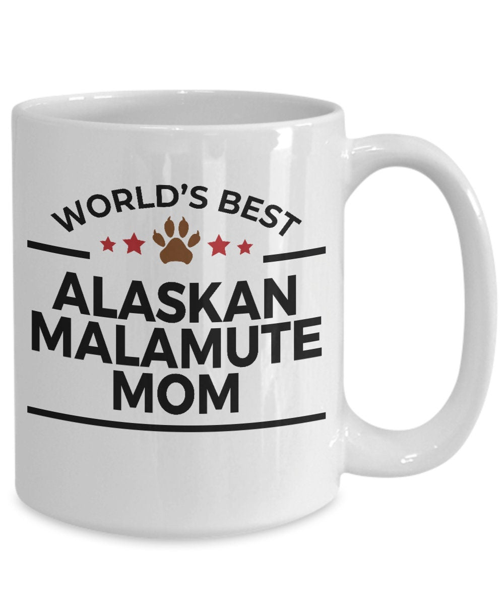 Alaskan Malamute Dog Mom Mug - Mallard Moon Gift Shop
