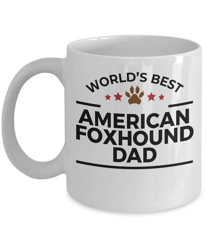 American Foxhound Dog Dad Mug - Mallard Moon Gift Shop