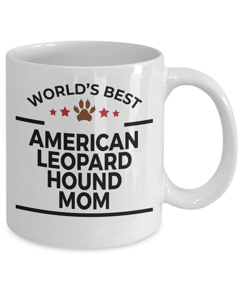 American Leopard Hound Dog Mom Mug - Mallard Moon Gift Shop